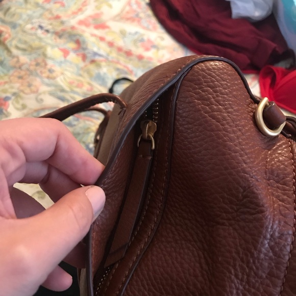 Vera Bradley Genuine Leather Mallory satchel - Picture 5 of 8